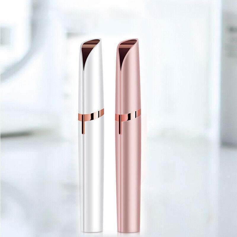 Electric Eyebrow Trimmer Finishing Touch Flawless Brows Hair Remover Led Light