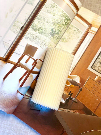 Minimalist Ribbed Candles for Effortless Home Decor