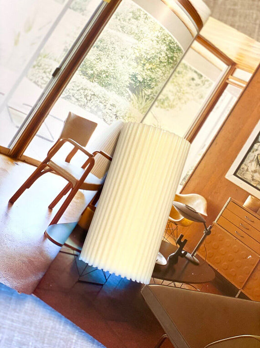 Minimalist Ribbed Candles for Effortless Home Decor