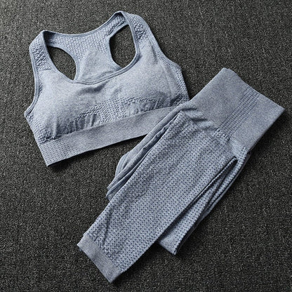 Gym 2 Piece Set Workout Clothes for Women Yoga Set