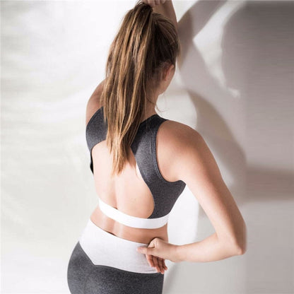 Sexy Backless Women Sportswear Female Yoga Sets Gym Wear Running Clothing