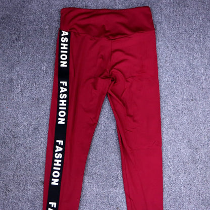 Women Fashion Letter Sport Leggings Bras Yoga Set Fitness Gym Wear