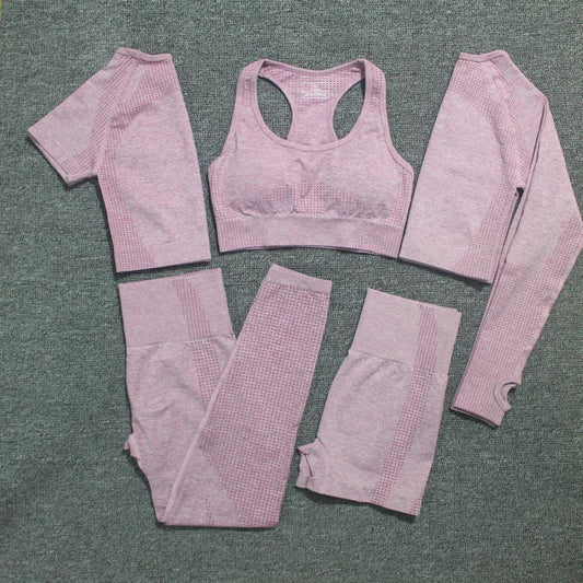 vital seamless yoga set gym set women workout clothes for women active wear sport suit