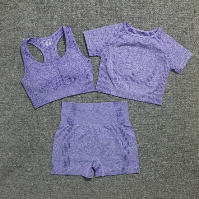 vital seamless yoga set gym set women workout clothes for women active wear sport suit