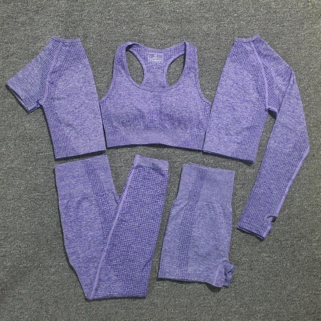 vital seamless yoga set gym set women workout clothes for women active wear sport suit