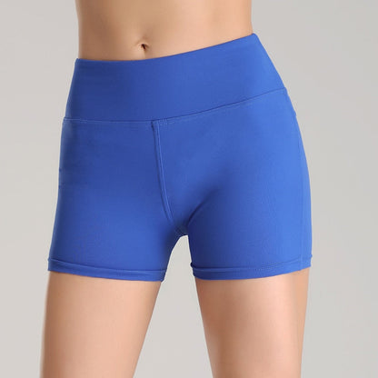 High Waist Sport Gym Yoga Shorts Women Quick Dry Workout Biker Shorts Fitness  Running Tights Seamless Trousers