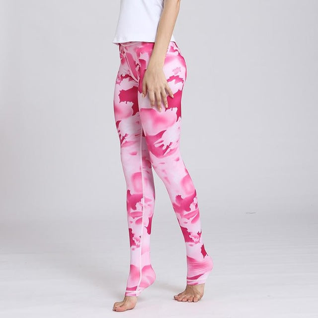 Gym Women Fitness Yoga Pants Slim High waist Sport Leggings