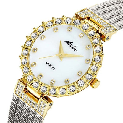 Women Watches Luxury Brand Watch Bracelet Waterproof Big Lab Diamond Ladies Wrist Watches For Women Quartz Clock Hours