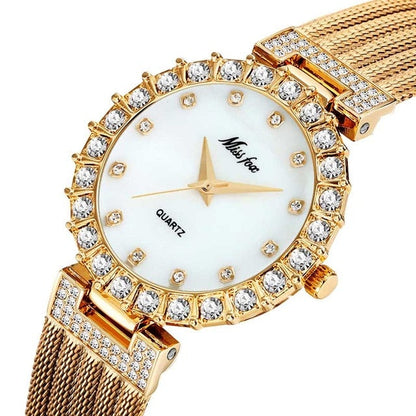 Women Watches Luxury Brand Watch Bracelet Waterproof Big Lab Diamond Ladies Wrist Watches For Women Quartz Clock Hours