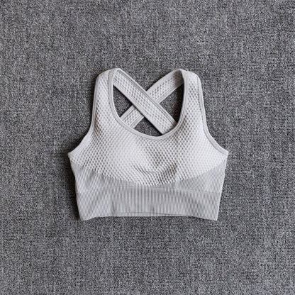 High Waist Leggings+Sport Bra Women Seamless Yoga Set Fitness Clothing  Gym Suits Workout Clothes Woman Jogging Sportwear