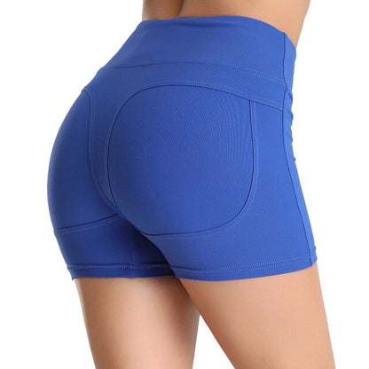 High Waist Sport Gym Yoga Shorts Women Quick Dry Workout Biker Shorts Fitness  Running Tights Seamless Trousers