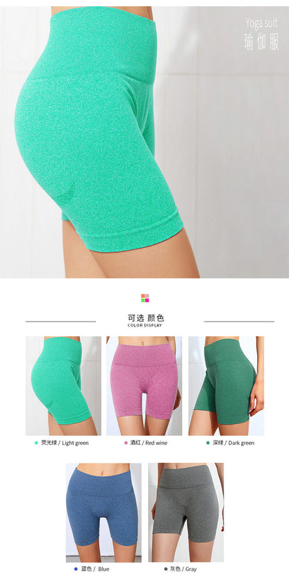 High Waist Workout Shorts Summer Seamless Fitness Yoga Short Scrunch Butt Fitness Shorts Running Sport Women Gym Leggings