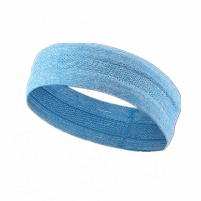 Aolikes Breathable Silicone Anti-Slip Hair Band Fitness Sports Running Headband