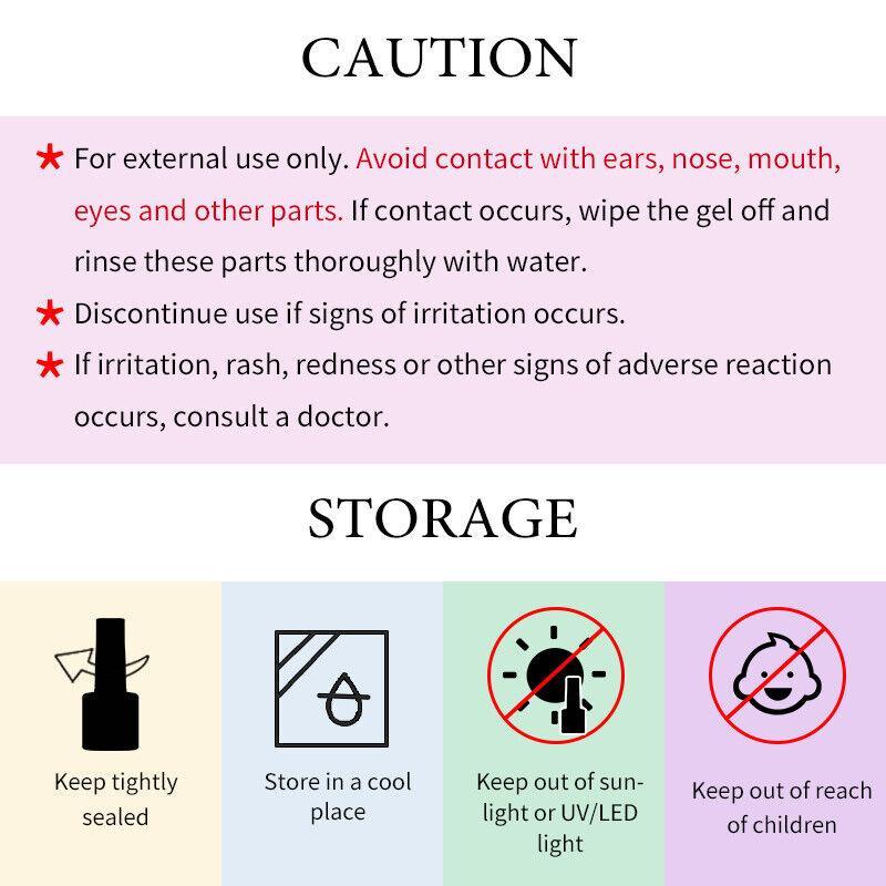 Kalisa 10Pcs Gel Nail Set Gel Nail Polish Kit Glitter Soak Off Uv Varnish 15Ml