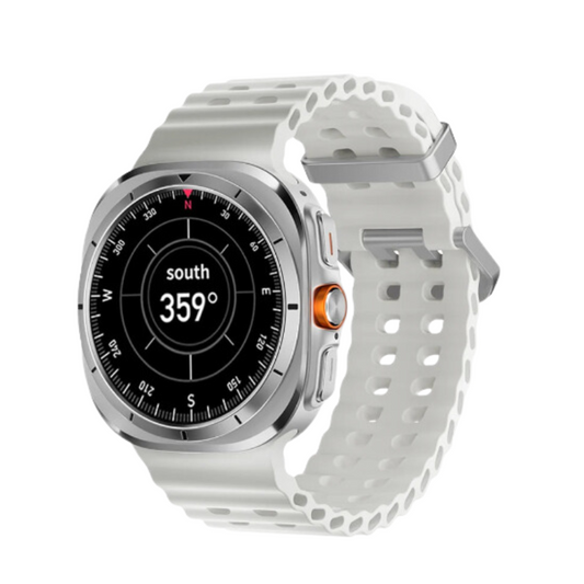 NNEOBA Watch 7 Ultra Smartwatch for Men & Women (Silver)