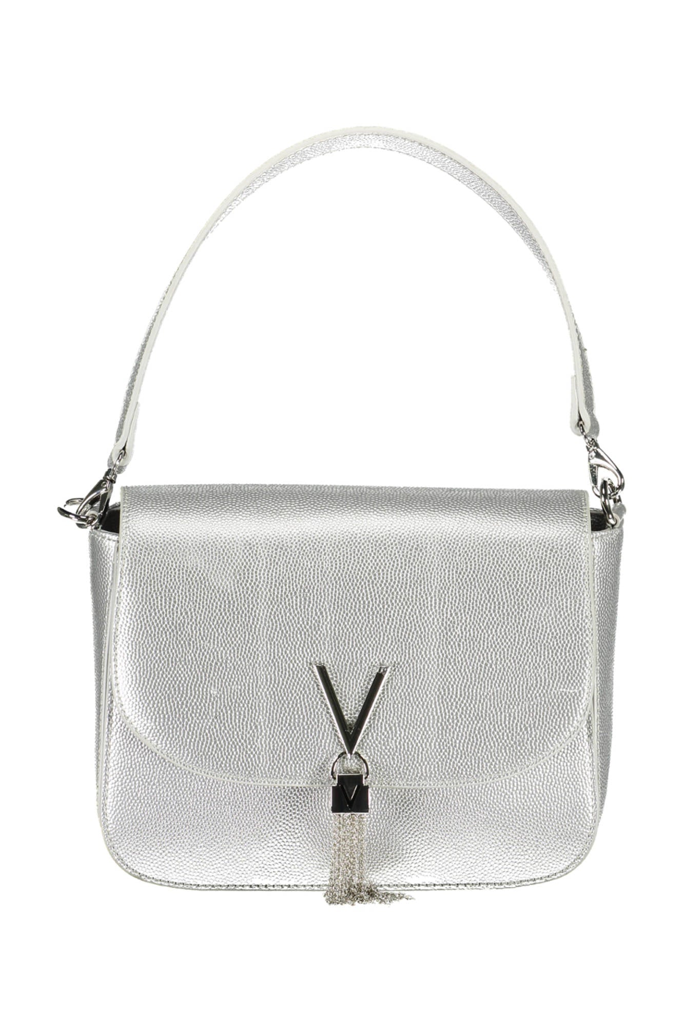 VALENTINO BAGS SILVER WOMAN BAG