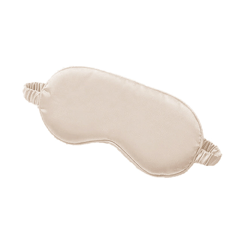 Pure Soft Silk Eyeshade Blindfold Sleep Eye Mask Cover Light Shade Travel Relax