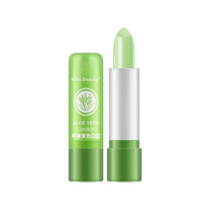 Aloe Vera Lip Colour Changing Lipstick Long Lasting Moisturizing Natural Balm