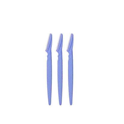 3Pcs Facial Eyebrow Razor Trimmer Shaper Shaver Blade Knife Hair Remover Inkle